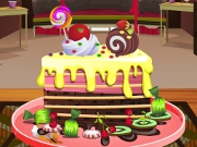 Chocolate Cake Decoration 2