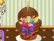 Cute Baker Birthday Cake