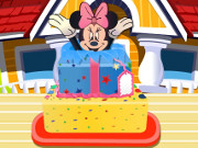 Minnie Mouse Surprise Cake