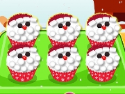 Santa Velvet Cupcakes