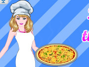 Barbie Cooking Spicy Indian Pizza