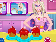 Barbie Superhero Mini Cheesecakes