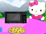 Hello Kitty Cooking Touchdown Pizza