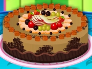 Cake With Fruits Decoration