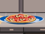 Cooking Fish Pizza