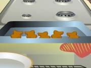 Cooking Gingerbread Men Cookies