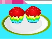 Make Rainbow Cupcakes