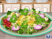 Chicken Deluxe Salad Decoration