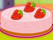 Creamy Strawberry Mint Pie