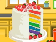Emmas Recipes Rainbow Clown Cake