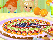 Fruity Dessert Pizza