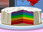 Love Rainbow Cake