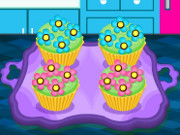 Bake Colorful Cupcakes
