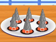 Cooking Witch Hat Cone Cupcakes