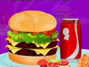 Double Cheeseburger Decoration