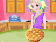 Elsa Cooking Ricotta Pie