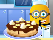 Minion Cooking Banana Cake