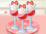 Saras Strawberry Parfait