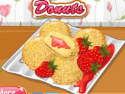 Strawberry Cheesecake Donuts