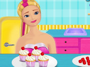 Super Barbie Eggnog Cupcak...