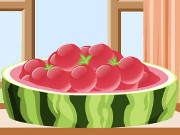 Watermelon Balls Cake