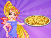 Winx Flora Cooking Poutine Pizza